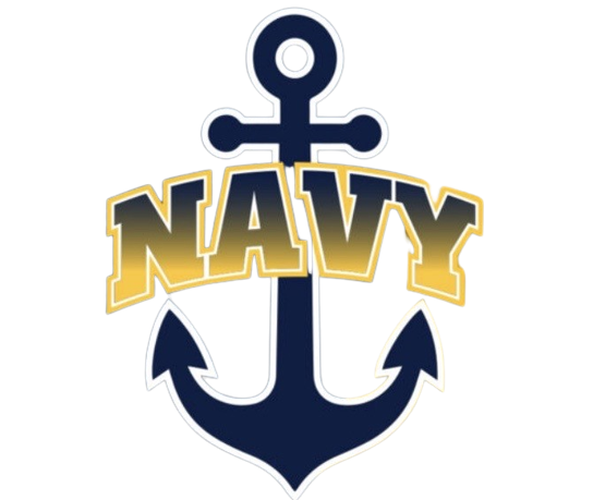 A picture of the navy logo.